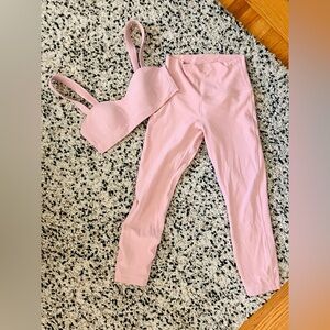 Lululemon matching pink set